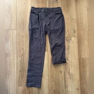 Duluth Trading Co Woman’s Charcoal Convertible Hiking Pants